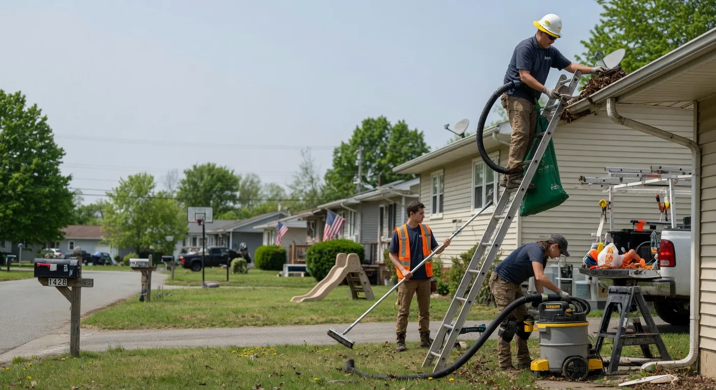 Gutter Installation in Russellville, IN near me